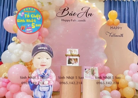 Trang Trí Sinh Nhật Cho Bé Trọn Gói 5 Sao | Độc Bản & Sang Trọng