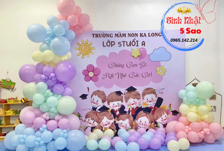 Dich Vụ Trang Trí Sinh Nhật Quận 2 Trọn Gói Từ A-Z | Chuẩn 5 Sao, Đẳng Cấp & Độc Bản